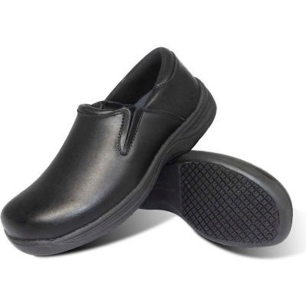 Lfc, Llc Genuine Grip® Women's Slip-on Shoes, Size 5W, Black 470-5W